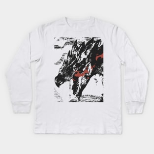 Rathalos Kids Long Sleeve T-Shirt